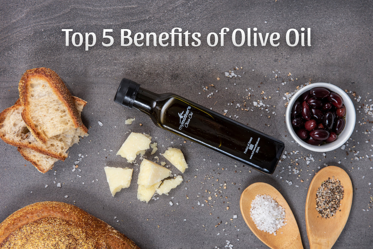 Top 5 benefits of Olive Oil
