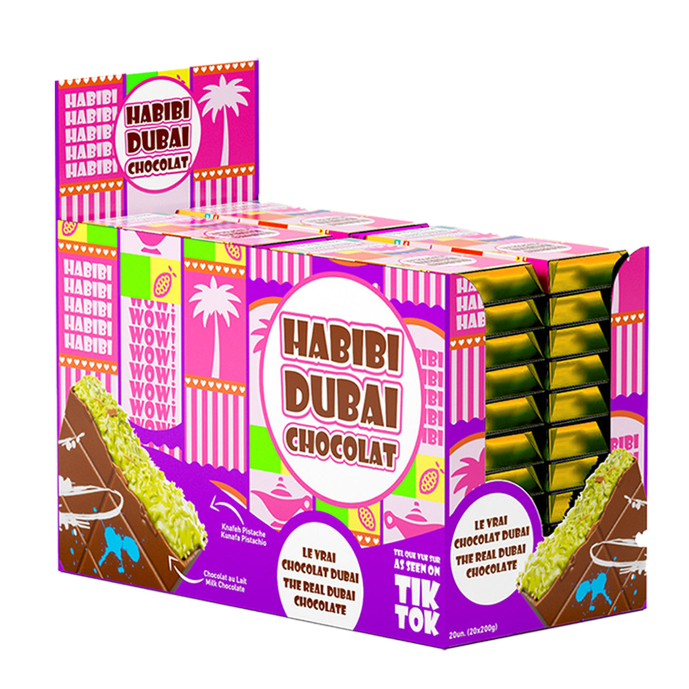 Habibi Dubai Chocolate Bar Case (20 x 200g)
