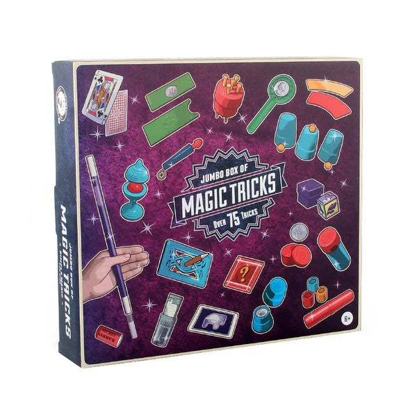 Jumbo box of over 75 magic tricks for children aged 6 and up