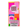 Habibi Dubai chocolate bar, 200 g kunafa pistachio milk chocolate in a brightly printed wrapper