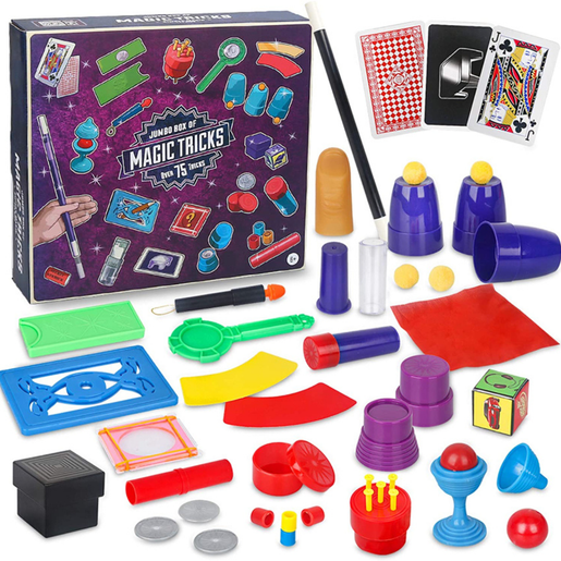 Jumbo Box of Magic Tricks - Over 75 Tricks - Ages 6+, view 2 of 2