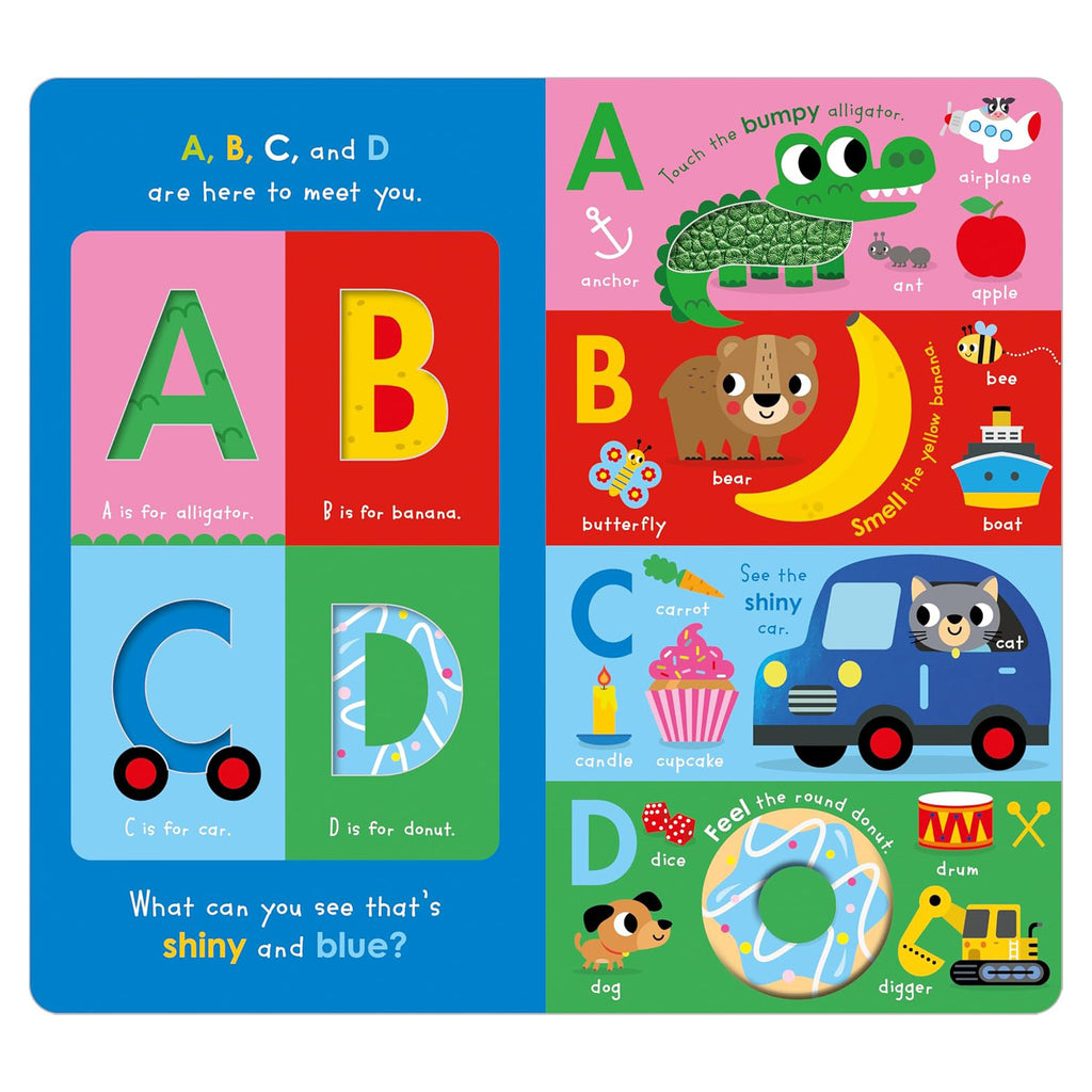 My Busy Shiny Touchy Smelly ABC: Scholastic Early Learners, view 2 of 4