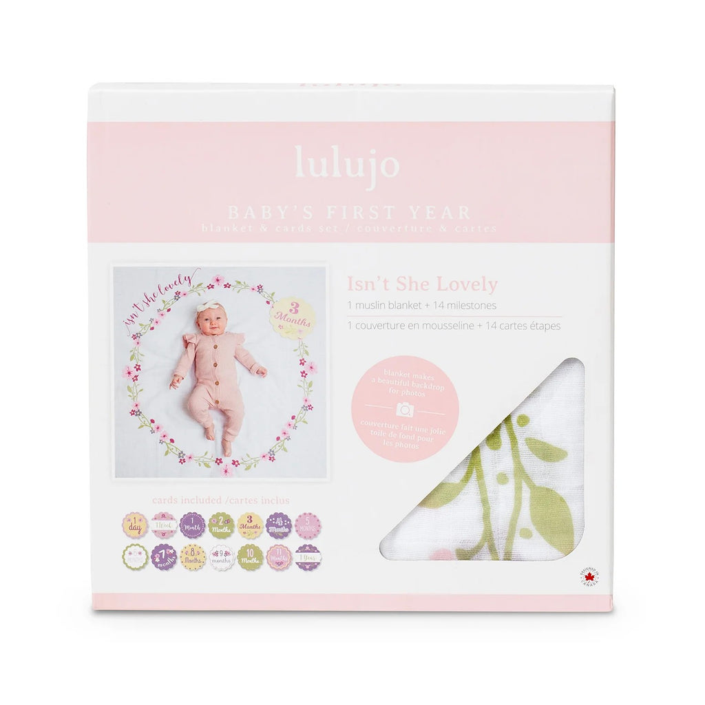 Isn't She Lovely - Baby's First Year Milestone Set, view 2 of 4