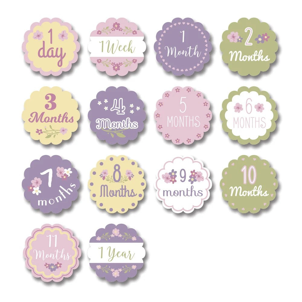 Isn't She Lovely - Baby's First Year Milestone Set, view 4 of 4