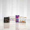 Birthday Box small gift with a Happy Birthday card, truffles and chocolate treats