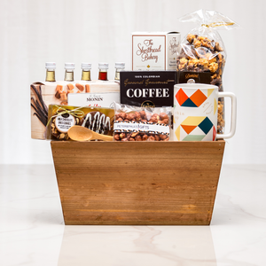Coffee Lovers Gift Set With "Chin Up" Mug