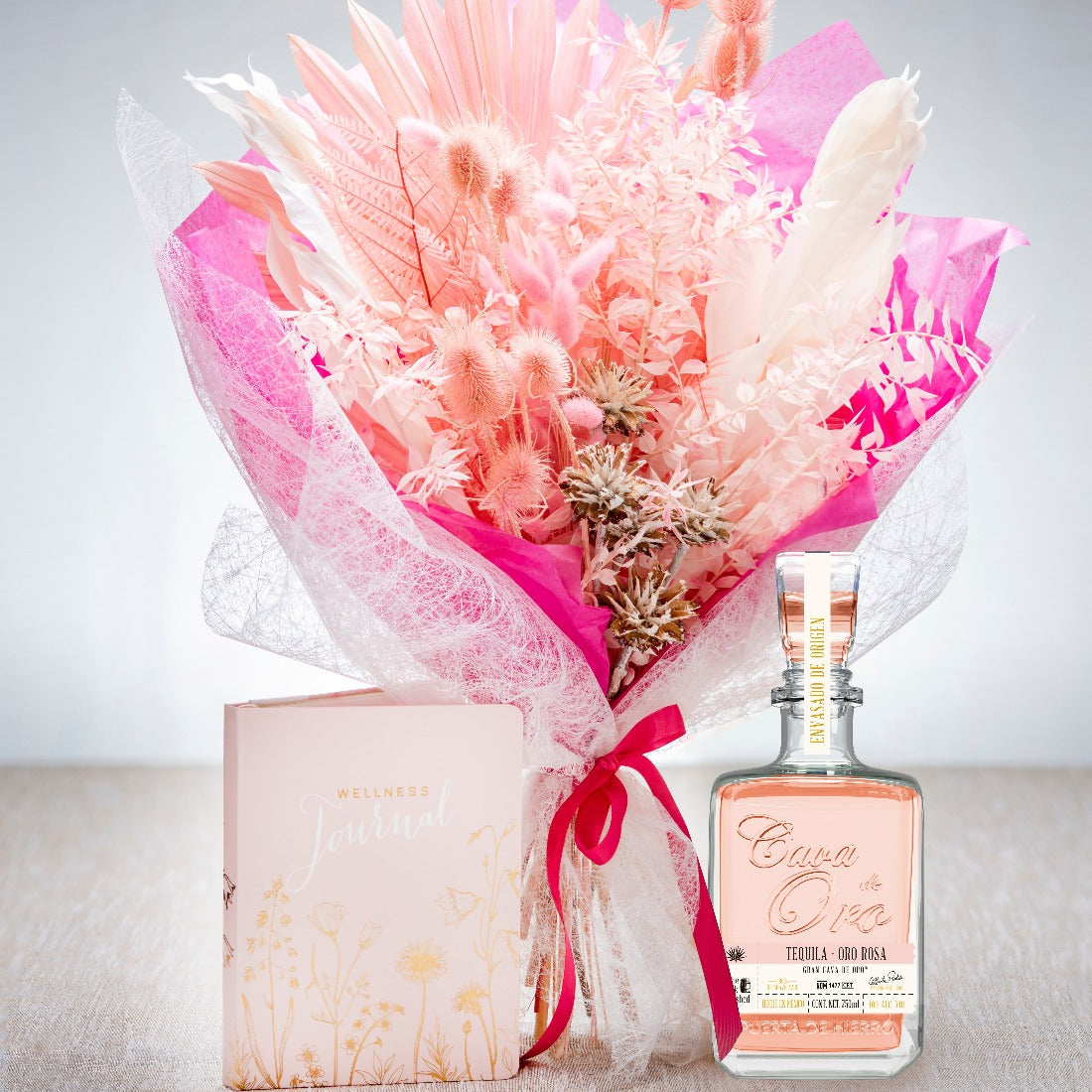 Blushing Rose (includes Cava de Oro Rose Gold Tequila)