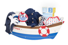 Load image into Gallery viewer, BABY BOY – SAIL AWAY BABY GIFT SET
