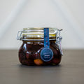 500 mL clasp jar of My Mother's marinated olives in oil